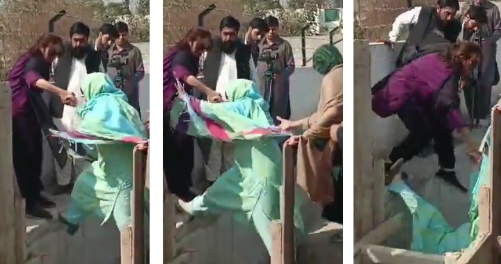 عمران خان کی بہن نورین نیازی تعمیری سیوریج لائن میں گر کر زخمی