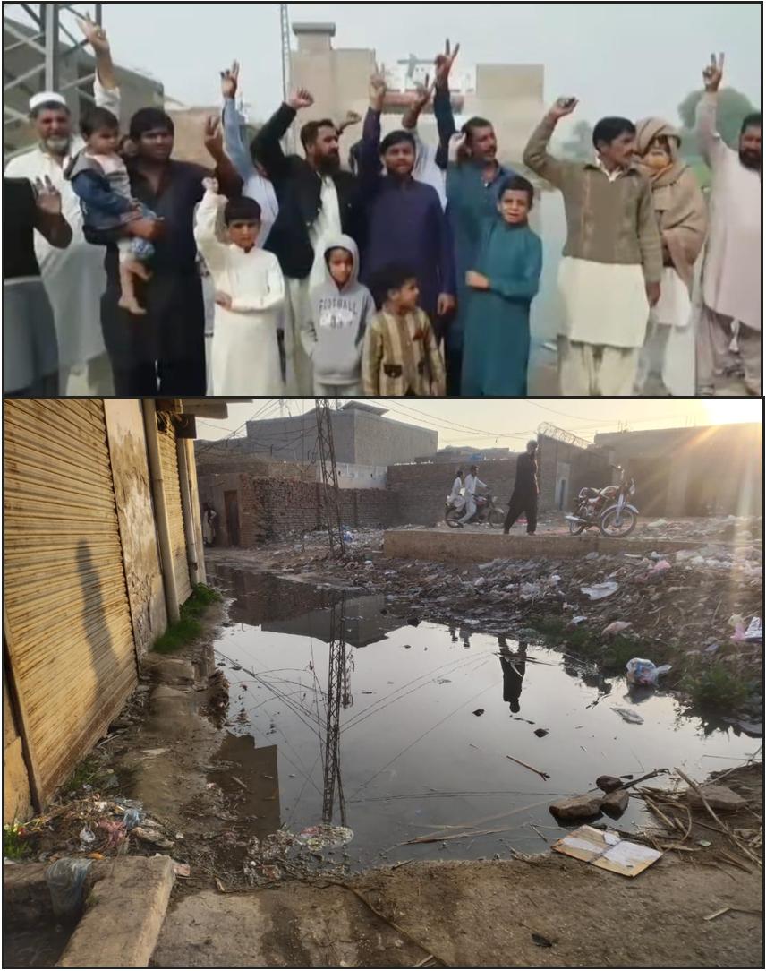 نوشهروفيروز ۾ وڌندڙ گندگيءَ جي آزار خلاف شهرين جو پريس ڪلب اڳيان احتجاجي مظاهرو