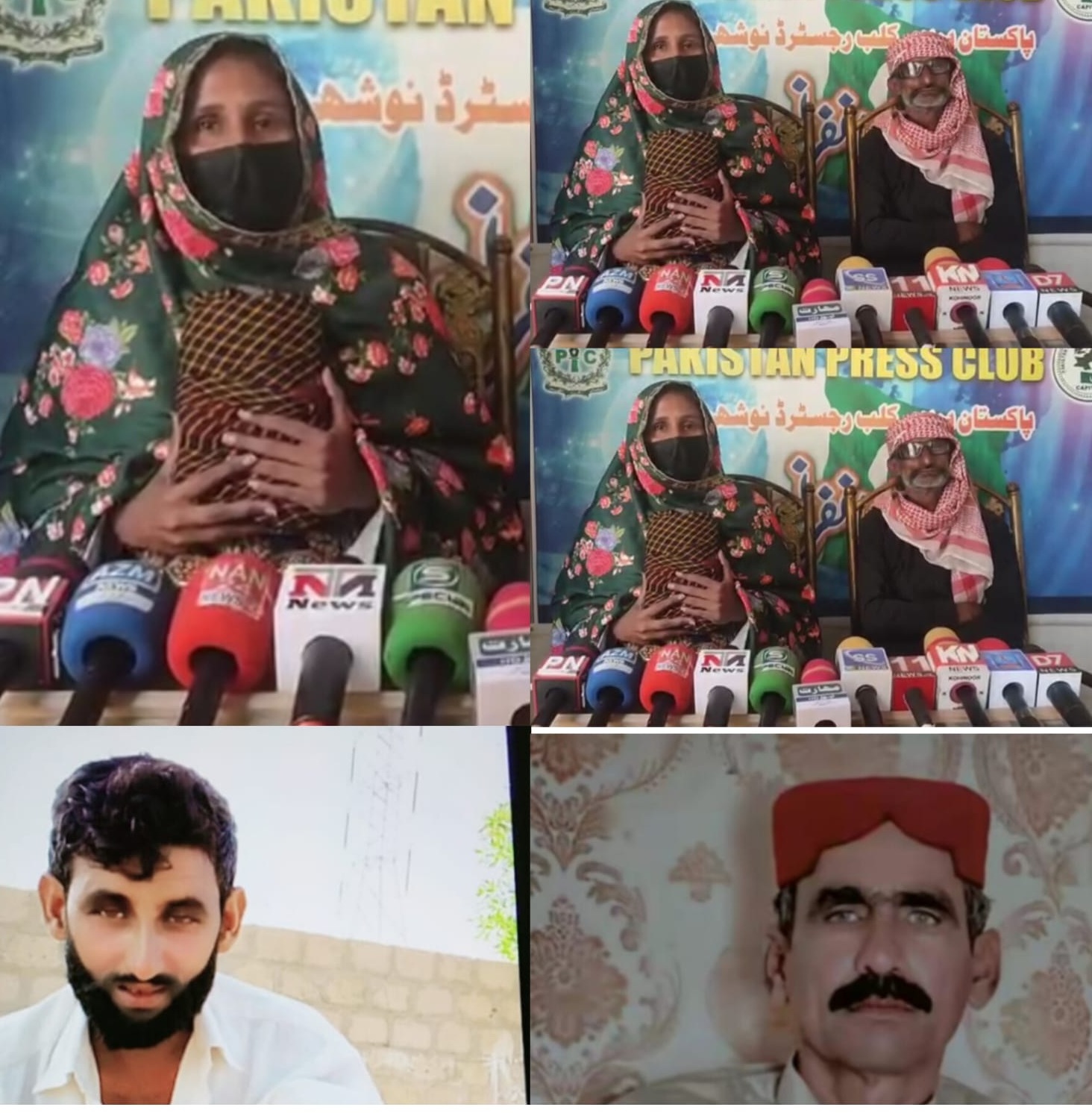 نوشهروفيروز ۾ ڀينرن جو ڀائرن خلاف احتجاج