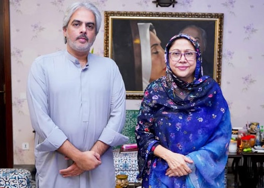 نوابزادہ جام شبیر علی خان کی فریال ٹالپر سے ملاقات