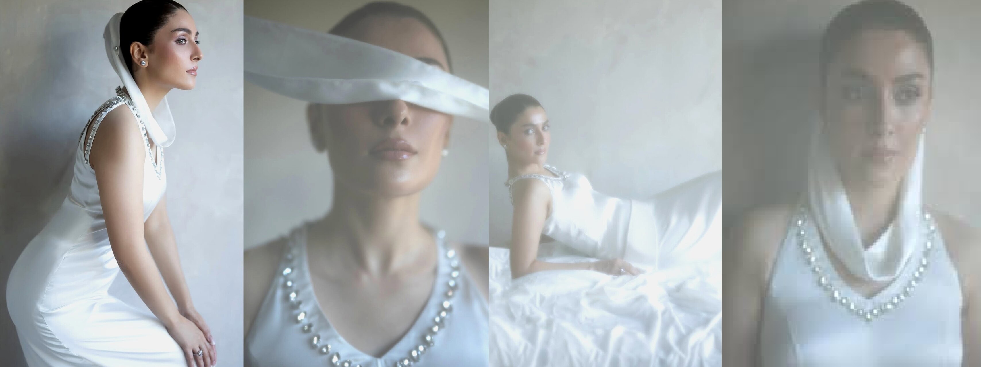 ’کہاں گئی تمہاری سادگی؟ عائزہ خان کے بولڈ فوٹو شوٹ پر مداحوں کی تنقید