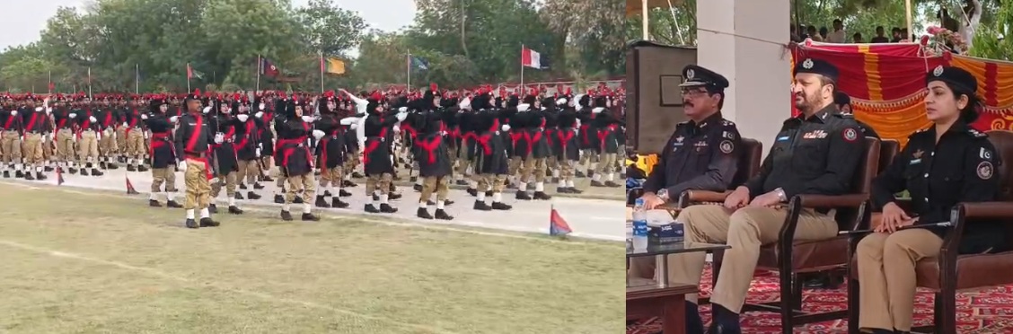 پولیس ٹریننگ کالج شہداد پور میں 186 ویں پاسنگ آؤٹ پریڈ, آئی جی سندھ جاوید عالم اوڈھو کی خاص طور پر شرکت