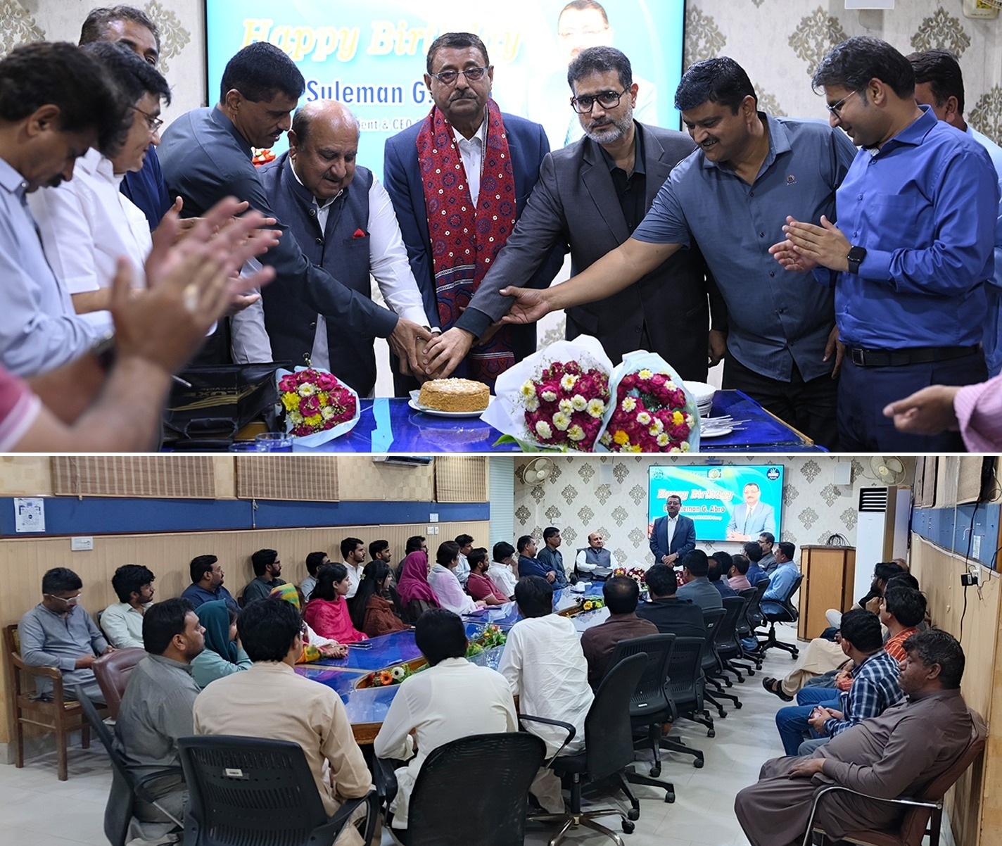 سافکو سربراہ سلیمان جی ابڑو کی سالگرہ عالمی حالات کے باعث سادگی سے منائی گئی