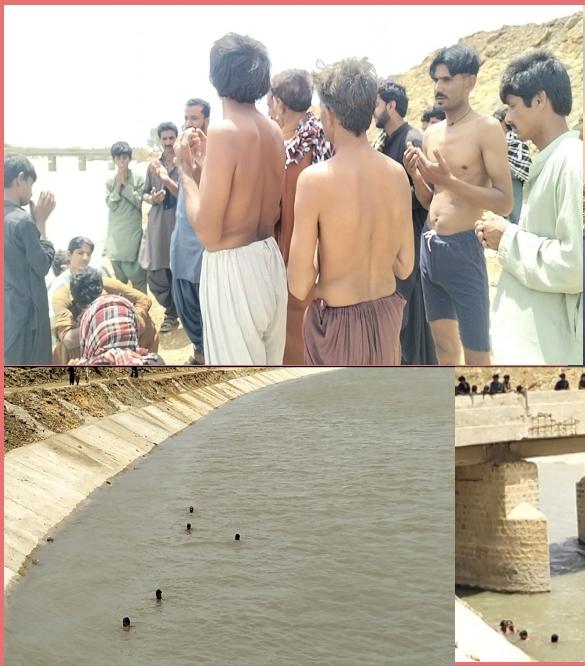 جهرڪ ڀرسان لنڪ ڪئنال ۾ وهنجندي هڪ نينگري ٻڏي وئي، ٻي کي علائقي واسين بچائي ورتو