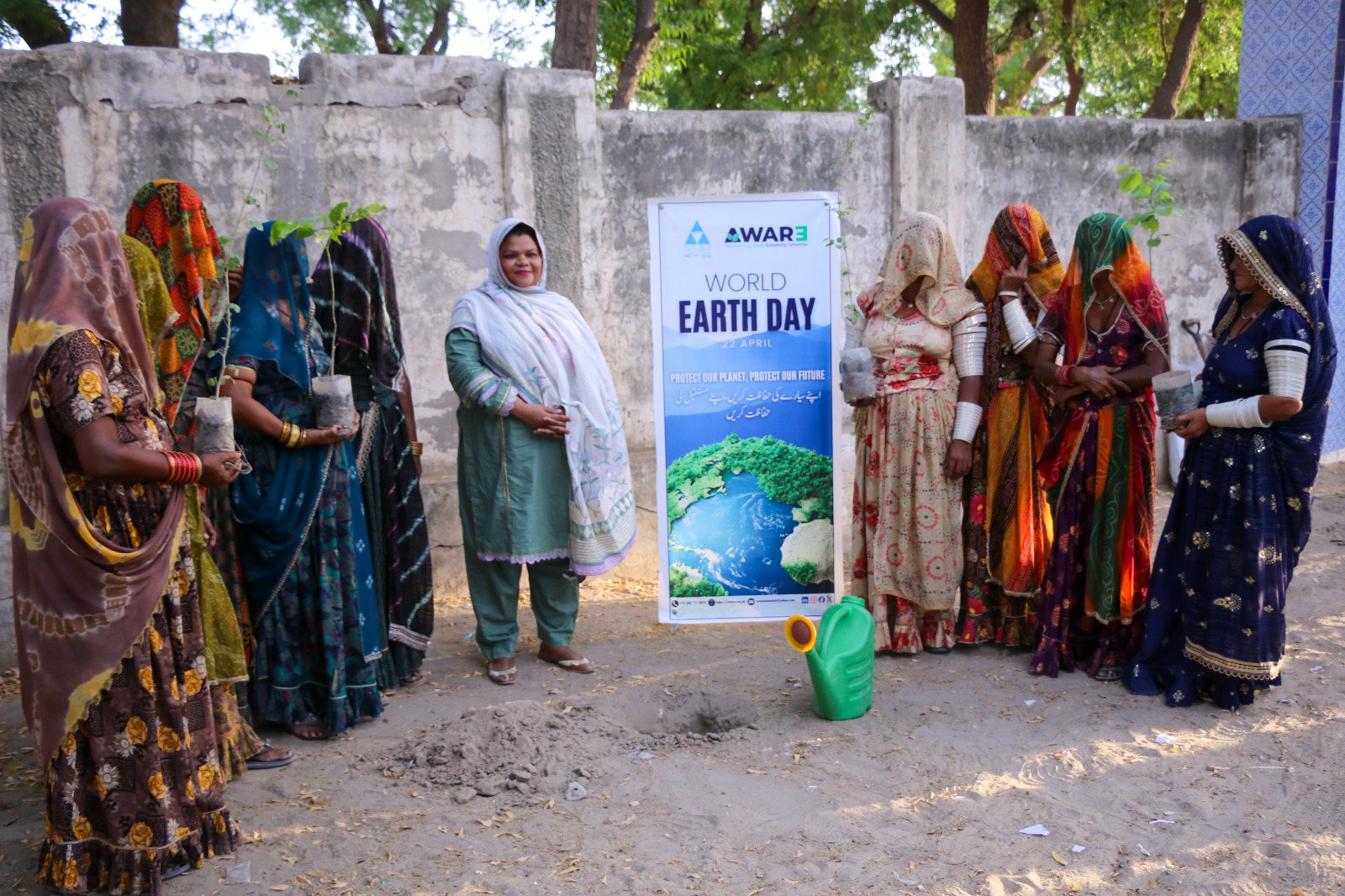 عمرڪوٽ ۾ ڌرتي جي عالمي ڏهاڙي تي تقريب منعقد