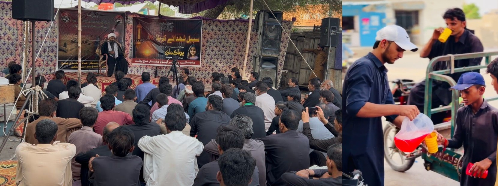 مٺي ۾ ڪربلا جي شهيدن کي ڀيٽا پيش ڪرڻ لاءِ عزاداري ۽ مجلسن جو سلسلو جاري