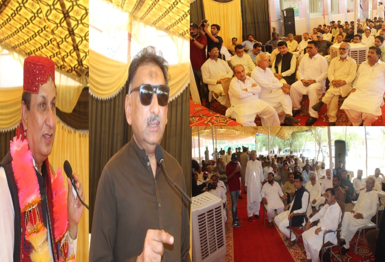 عمرڪوٽ ۾ رٽائرڊ ٿيندڙ پروفيسر ٽيڪم داس هرچنداڻي جي مان ۾ الوداعي تقريب
