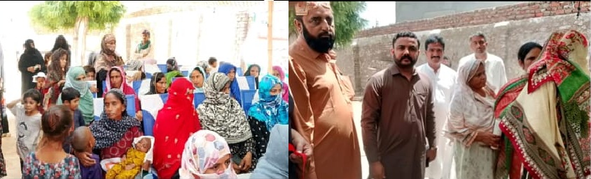 نوشهروفيروز ۾ ماءُ ۽ ٻار جي صحت بابت شعور اُجاگر ڪرڻ لاءِ عورتن جا معائنا ڪيا ويا