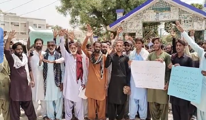نوشھروفيروز ۾ ڪوڙي جا ڀاڻ جي رھواسين جو ڊاڪٽر خلاف احتجاج